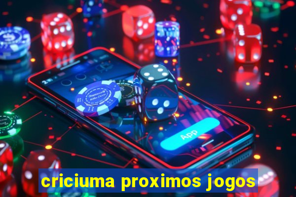 criciuma proximos jogos